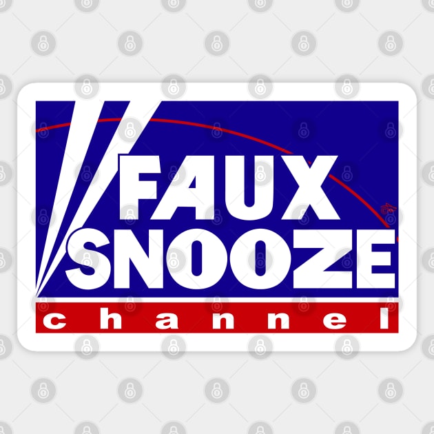 FAUX NEWS by Tai's Tees Sticker by TaizTeez